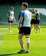 29 April 2011; Leinster's Brian O'Driscoll during the Captain's Run ahead of their Heineken Cup Semi-Final match against Toulouse on Saturday. Leinster Rugby Squad Captain's Run, Aviva Stadium, Lansdowne Road, Dublin. Picture credit: Brian Lawless / SPORTSFILE