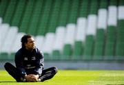 29 April 2011; Leinster's Isa Nacewa during the Captain's Run ahead of their Heineken Cup Semi-Final match against Toulouse on Saturday. Leinster Rugby Squad Captain's Run, Aviva Stadium, Lansdowne Road, Dublin. Picture credit: Brian Lawless / SPORTSFILE
