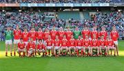 23 April 2011; The Louth squad. Allianz GAA Football Division 3 Final, Louth v Westmeath, Croke Park, Dublin. Picture credit: Ray McManus / SPORTSFILE