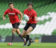 29 April 2011; Toulouse's Jean Bouilhou in action during the Toulouse Rugby Captain's Run ahead of their Heineken Cup semi-final match against Leinster on Saturday. Aviva Stadium, Lansdowne Road, Dublin. Picture credit: Matt Browne / SPORTSFILE