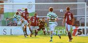 29 April 2011; Karl Sheppard, Shamrock Rovers, scores a goal for his side against Galway United. Airtricity League Premier Division, Galway United v Shamrock Rovers, Terryland Park, Galway. Picture credit: Ray Ryan / SPORTSFILE