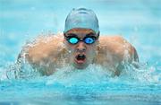 30 April 2011; Philip Duffy, St Paul's Swimming Club, in action during his heat of the Men's 200m Butterfly at the Irish National Long Course Swimming Championships 2011. National Aquatic Centre, Abbotstown, Co. Dublin. Picture credit: Brendan Moran / SPORTSFILE