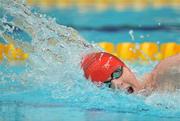 30 April 2011; Sycerika McMahon, Leander Swim Club, in action during her heat of the Women's 400m Freestyle at the Irish National Long Course Swimming Championships 2011. National Aquatic Centre, Abbotstown, Co. Dublin. Picture credit: Brendan Moran / SPORTSFILE