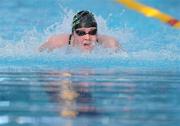 29 April 2011; Chelsey Wilson, Enniskillen Swim Club, in action during the Women's 50m Breaststroke, at the Irish National Long Course Swimming Championships 2011. National Aquatic Centre, Abbotstown, Co. Dublin. Picture credit: Brian Lawless / SPORTSFILE