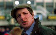 28 December 2001; Trainer Edward Hales on Day Three of the Leopardstown Christmas Festival at Leopardstown Racecourse in Dublin. Photo by Matt Browne/Sportsfile
