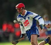6 January 2002; Darragh Spain of Blue Stars during the 2002 Hurling Blue Stars Exibition Game between Blue Stars and Dublin at Thomas Davis GAA Club in Tallaght, Dublin. Photo by Ray McManus/Sportsfile
