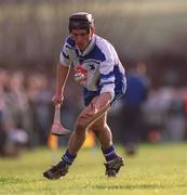 6 January 2002; Ger Ennis of Blue Stars during the 2002 Hurling Blue Stars Exibition Game between Blue Stars and Dublin at Thomas Davis GAA Club in Tallaght, Dublin. Photo by Ray McManus/Sportsfile