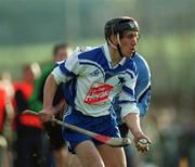 6 January 2002; Ger Ennis of Blue Stars during the 2002 Hurling Blue Stars Exibition Game between Blue Stars and Dublin at Thomas Davis GAA Club in Tallaght, Dublin. Photo by Ray McManus/Sportsfile