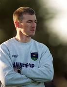 13 January 2002; Wicklow manager John O'Leary during the O'Byrne Cup Semi-Final match between Louth and Wicklow at O'Raghallaighs GAA Club in Drogheda, Louth. Photo by Ray McManus/Sportsfile