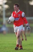 13 January 2002; Mark Stanfield of Louth during the O'Byrne Cup Semi-Final match between Louth and Wicklow at O'Raghallaighs GAA Club in Drogheda, Louth. Photo by Ray McManus/Sportsfile