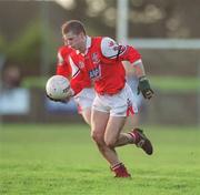 13 January 2002; John Neary of Louth during the O'Byrne Cup Semi-Final match between Louth and Wicklow at O'Raghallaighs GAA Club in Drogheda, Louth. Photo by Ray McManus/Sportsfile
