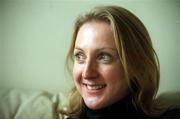 10 January 2002; Paula Radcliffe of Great Britain poses for a portrait in Limerick. Photo by Damien Eagers/Sportsfile