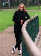 10 January 2002; Paula Radcliffe of Great Britain poses for a portrait in Limerick. Photo by Damien Eagers/Sportsfile