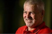 7 December 2016; British & Irish Lions head coach Warren Gatland during the announcement of the British & Irish Lions management team at Carton House in Maynooth, Co Kildare. Photo by Brendan Moran/Sportsfile