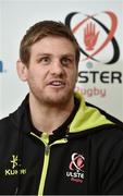7 December 2016; Chris Henry of Ulster during a press conference at Kingspan Stadium in Belfast. Photo by Oliver McVeigh/Sportsfile