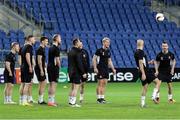 7 December 2016; The Dundalk squad during a training session at the Netanya Municiipal Stadium in Netanya, Israel. Photo by Nir Keidir/Sportsfile