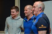 8 December 2016; Ahead of the back to back Champions Cup games against Northampton Saints and the Christmas Guinness PRO12 fixtures, the Leinster Rugby coaching team of Leo Cullen, Stuart Lancaster, Girvan Dempsey and John Fogarty met Season Ticket Holders at an event in the RDS Arena as a thank you for their continued support of the team. Pictured is Leinster senior coach Stuart Lancaster meeting with Leinster Season Ticket Holders. RDS, Ballsbridge, Dublin. Photo by Piaras Ó Mídheach/Sportsfile