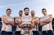 8 December 2016;  In attendance during the Bord na Móna Leinster GAA Series 2017 Launch at Croke Park in Dublin are, from left, Kieran Martin of Westmeath, Colm Begley of Laois, Mickey Burke of Meath, Alan Mulhall of Offaly and Sean Gannon of Carlow. Photo by Sam Barnes/Sportsfile