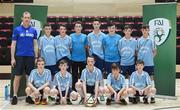 8 December 2016; The Summerhill College, Co. Sligo team at the Post Primary Schools National Futsal Finals at Waterford IT Sports Arena in Waterford. Photo by Matt Browne/Sportsfile
