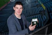 9 December 2016; Diarmuid Connolly of Dublin  during the Leinster Championship 2016 Players' of the Year Medal Presentation at Croke Park in Dublin.  Photo by Sam Barnes/Sportsfile