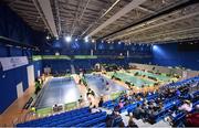 9 December 2016; A general view of the 2016 FZ Forza Irish Open Badminton Championships at the National Indoor Arena in Abbotstown, Dublin. Photo by Ramsey Cardy/Sportsfile