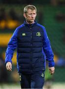 9 December 2016; Leinster head coach Leo Cullen ahead of the European Rugby Champions Cup Pool 4 Round 3 match between Northampton Saints and Leinster at Franklin's Gardens in Northampton, England. Photo by Stephen McCarthy/Sportsfile