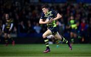 9 December 2016; Garry Ringrose of Leinster on his way to scoring his side's first try during the European Rugby Champions Cup Pool 4 Round 3 match between Northampton Saints and Leinster at Franklin's Gardens in Northampton, England. Photo by Stephen McCarthy/Sportsfile