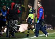 9 December 2016; Rob Kearney of Leinster leaves the pitch during a second half substitution during the European Rugby Champions Cup Pool 4 Round 3 match between Northampton Saints and Leinster at Franklin's Gardens in Northampton, England. Photo by Stephen McCarthy/Sportsfile