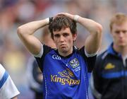 1 May 2011; A dejected Niall Murray, Cavan, after the game. Cadbury GAA All-Ireland Football U21 Championship Final, Cavan v Galway, Croke Park, Dublin. Picture credit: Oliver McVeigh / SPORTSFILE