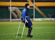 9 December 2016; Joey Carbery of Leinster following the European Rugby Champions Cup Pool 4 Round 3 match between Northampton Saints and Leinster at Franklin's Gardens in Northampton, England. Photo by Stephen McCarthy/Sportsfile