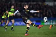 9 December 2016; Stephen Myler of Northampton Saints during the European Rugby Champions Cup Pool 4 Round 3 match between Northampton Saints and Leinster at Franklin's Gardens in Northampton, England. Photo by Stephen McCarthy/Sportsfile