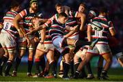 10 December 2016; Ben Youngs of Leicester Tigers in action during the European Rugby Champions Cup Pool 1 Round 3 match between Munster and Leicester Tigers at Thomond Park in Limerick. Photo by Brendan Moran/Sportsfile