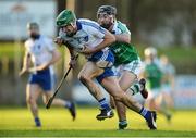 10 December 2016; David Burke of Connacht in action against Conor Fogarty of Leinster during the GAA Interprovincial Hurling Championship Semi-Final between Connacht and Leinster at McDonagh Park in Co. Tipperary. Photo by Piaras Ó Mídheach/Sportsfile