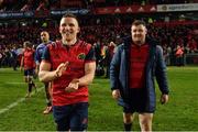 10 December 2016; Andrew Conway, left, and Dave Kilcoyne of Munster after the European Rugby Champions Cup Pool 1 Round 3 match between Munster and Leicester Tigers at Thomond Park in Limerick. Photo by Brendan Moran/Sportsfile