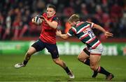 10 December 2016; Andrew Conway of Munster in action against Jack Roberts of Leicester Tigers during the European Rugby Champions Cup Pool 1 Round 3 match between Munster and Leicester Tigers at Thomond Park in Limerick. Photo by Brendan Moran/Sportsfile