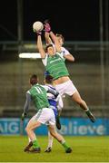 10 December 2016; John O'Loughlin of Leinster in action against Enda Smith of Connacht during the GAA Interprovincial Football Championship Semi-Final between Connacht and Leinster at Parnell Park in Dublin. Photo by Daire Brennan/Sportsfile