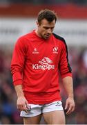 10 December 2016; Tommy Bowe of Ulster ahead of the European Rugby Champions Cup Pool 5 Round 3 match between Ulster and ASM Clermont Auvergne at the Kingspan Stadium in Belfast. Photo by Ramsey Cardy/Sportsfile