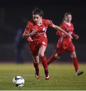30 November 2016; Leanne Kiernan of Shelbourne during the Continental Tyres Women's National League match between Shelbourne and UCD Waves at Morton Stadium in Santry, Dublin. Photo by Stephen McCarthy/Sportsfile