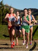 11 December 2016; Fionnuala McCormack, right, of Ireland and Karoline Grovdal-Bjerkeli of Norway in action during the Women's senior race at the 2016 Spar European Cross Country Championships in Chia, Italy. Photo by Eóin Noonan/Sportsfile