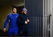 11 December 2016; St Vincent's Diarmuid Connolly, left, and Gavin Burke ahead of the AIB GAA Football Senior Club Championship Final match between Rhode and St Vincent's at O'Moore Park in Portlaoise, Co. Laois. Photo by Ramsey Cardy/Sportsfile