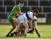 11 December 2016; Diarmuid Connolly and Shane Carthy of St Vincent's in action against Niall Darby and Eóin Rigney of Rhode during the AIB GAA Football Senior Club Championship Final match between Rhode and St Vincent's at O'Moore Park in Portlaoise, Co. Laois. Photo by David Maher/Sportsfile