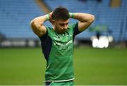 11 December 2016; Tiernan O’Halloran of Connacht following the European Rugby Champions Cup Pool 2 Round 3 match between Wasps and Connacht at the Ricoh Arena in Coventry, England. Photo by Stephen McCarthy/Sportsfile