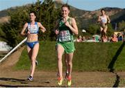 11 December 2016; Ciara Mageean of Ireland in action during the womens senior race at 2016 Spar European Cross Country Championships in Chia, Italy. Photo by Eóin Noonan/Sportsfile