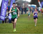 11 December 2016; John Paul Williamson, Derry Track Club, Co Derry, on his way to winning the Novice Men's 6000m race during the Irish Life Health Novice & Juvenile Uneven Age National Cross Country Championships at Dundalk I.T. in Co. Louth. Photo by Seb Daly/Sportsfile
