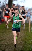 11 December 2016; John Paul Williamson, Derry Track Club, Co Derry, in action during the Novice Men's 6000m race during the Irish Life Health Novice & Juvenile Uneven Age National Cross Country Championships at Dundalk I.T. in Co. Louth. Photo by Seb Daly/Sportsfile