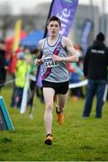 11 December 2016; Paul O'Donnell, Dundrum South Dublin A.C, on his way to winning the Boys U19 6000m race during the Irish Life Health Novice & Juvenile Uneven Age National Cross Country Championships at Dundalk I.T. in Co. Louth. Photo by Seb Daly/Sportsfile
