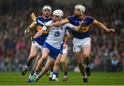 10 July 2016; Ronan Maher of Tipperary, supported by Seamus Kennedy, vies for possession of the sliothar with Shane Bennett of Waterford during the Munster GAA Hurling Senior Championship Final match between Tipperary and Waterford at the Gaelic Grounds in Limerick.  Photo by Ray McManus/Sportsfile