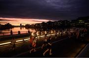 13 September 2016; A general view during the Grant Thornton Corporate 5K Team Challenge 2016 at Dublin Docklands. Photo by Ramsey Cardy/Sportsfile