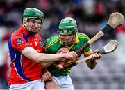 16 October 2016; David Sherry of St Thomas in action against Greg Lally of Gort during the Galway County Senior Club Hurling Championship Final game between Gort and St. Thomas' at Pearse Stadium in Galway. Photo by David Maher/Sportsfile