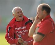 7 May 2011; Cork manager Eamonn Ryan with Noel O'Connor. Bord Gais Energy National Football League Division One Final, Cork v Laois, Parnell Park, Donnycarney, Dublin. Picture credit: Ray McManus / SPORTSFILE